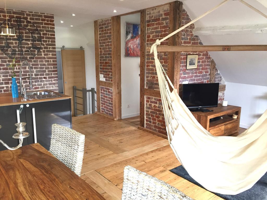 埃特勒塔Le Loft Du Clocheton公寓 外观 照片
